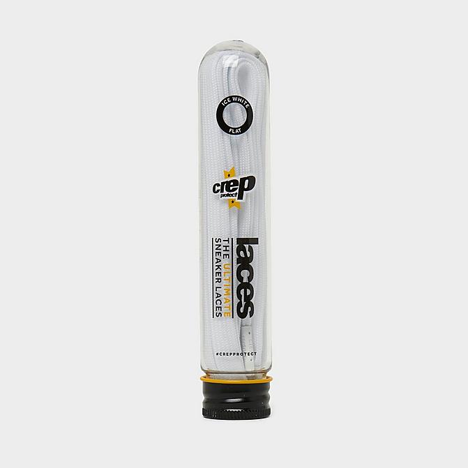 Crep Protect Flat White Laces