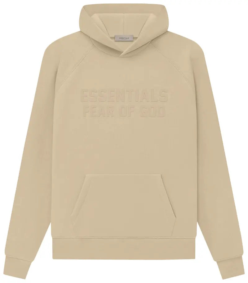 Fear of God Essentials Hoodie Sand