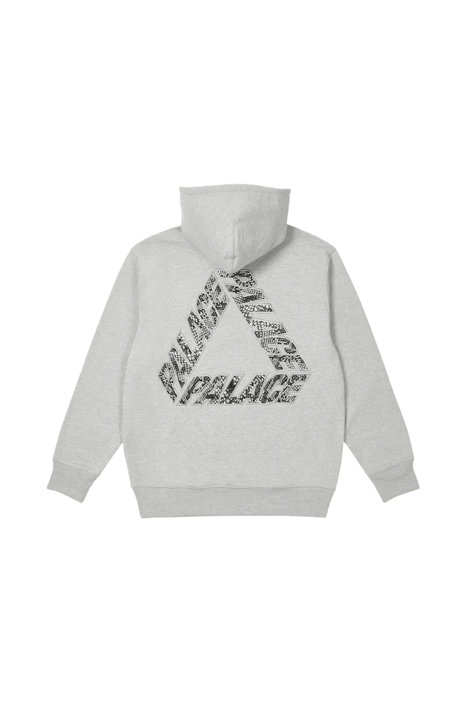 Palace P-3 Snake Applique Hoodie Grey - Qualité Los Angeles