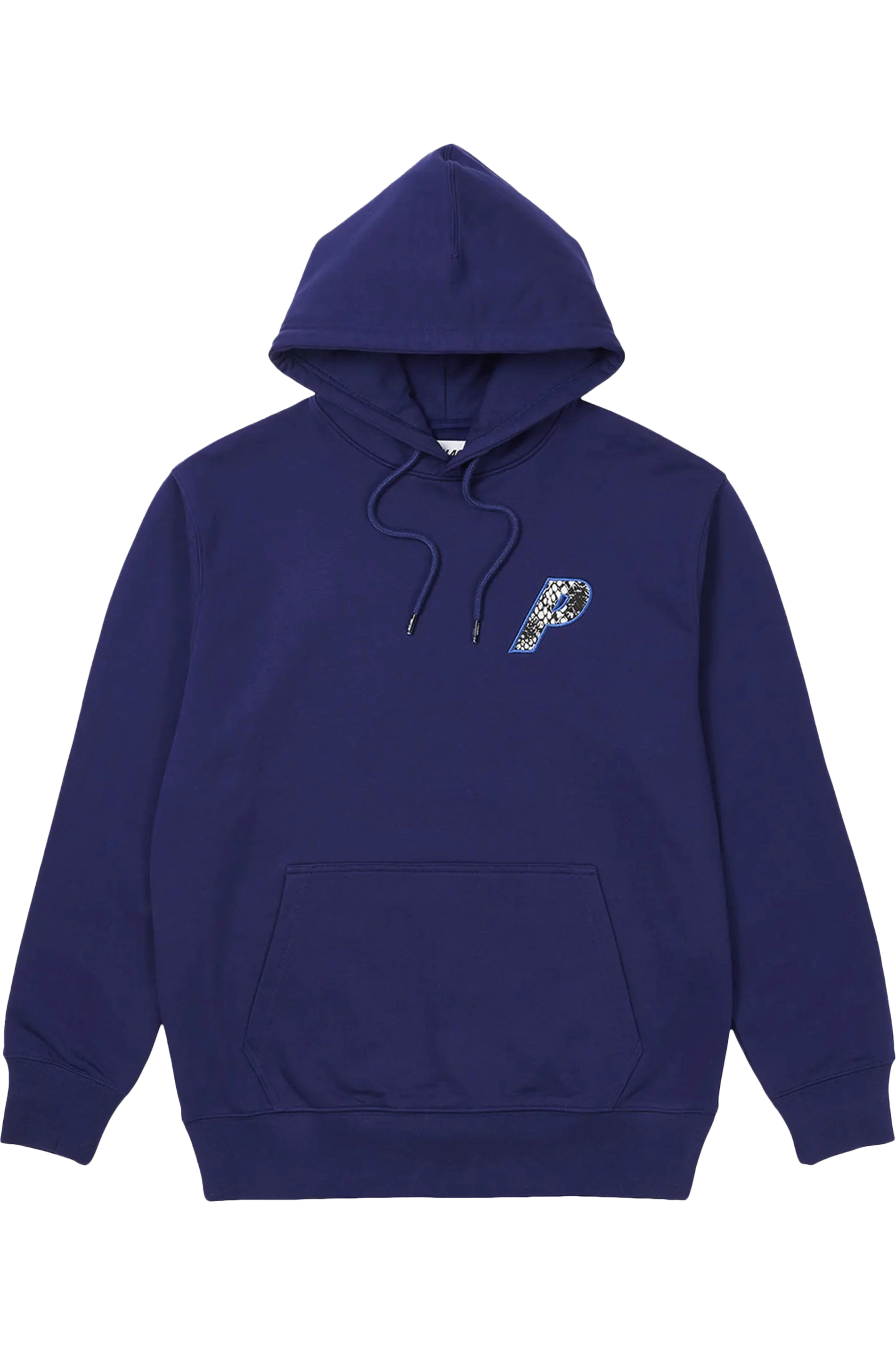 Palace P-3 Snake Applique Hoodie Navy - Qualité Los Angeles
