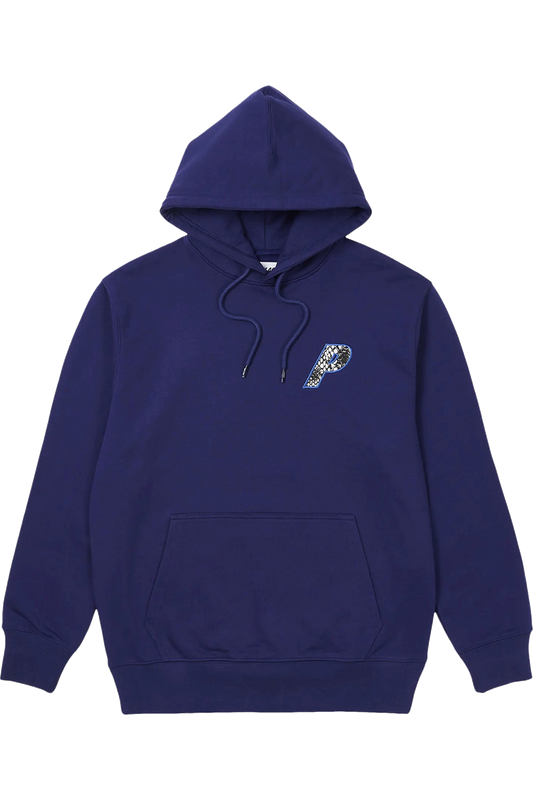 Palace P-3 Snake Applique Hoodie Navy - Qualité Los Angeles