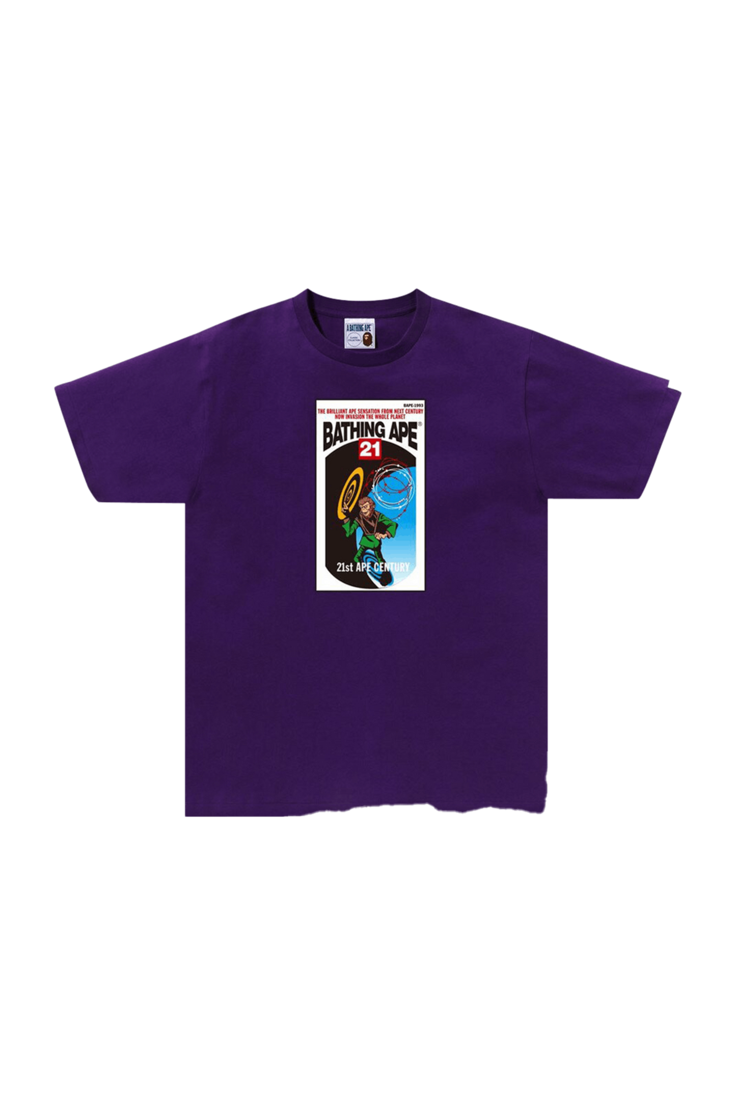Bape 21st Century Tee Purple - Qualité Los Angeles