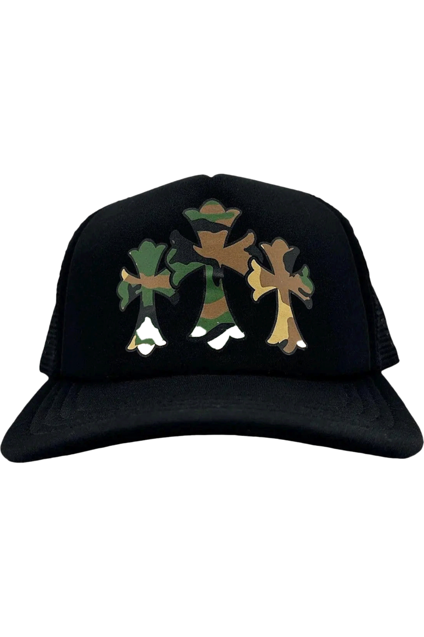 Chrome Hearts Triple Cross Camo Hat - Qualité Los Angeles