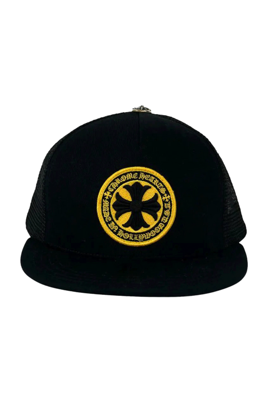 Chrome Hearts Cross Plus Trucker Hat Black - Qualité Los Angeles
