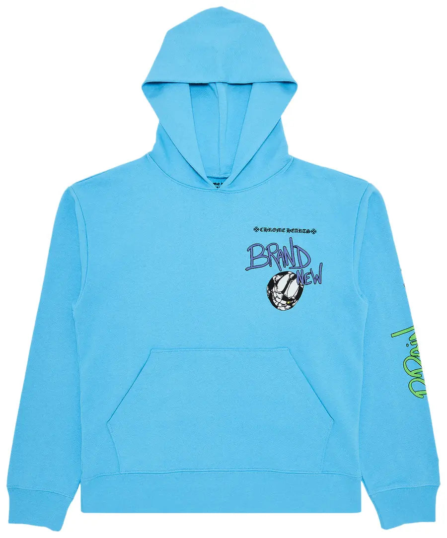 Chrome Hearts Matty Boy Brain Hoodie 'Blue'