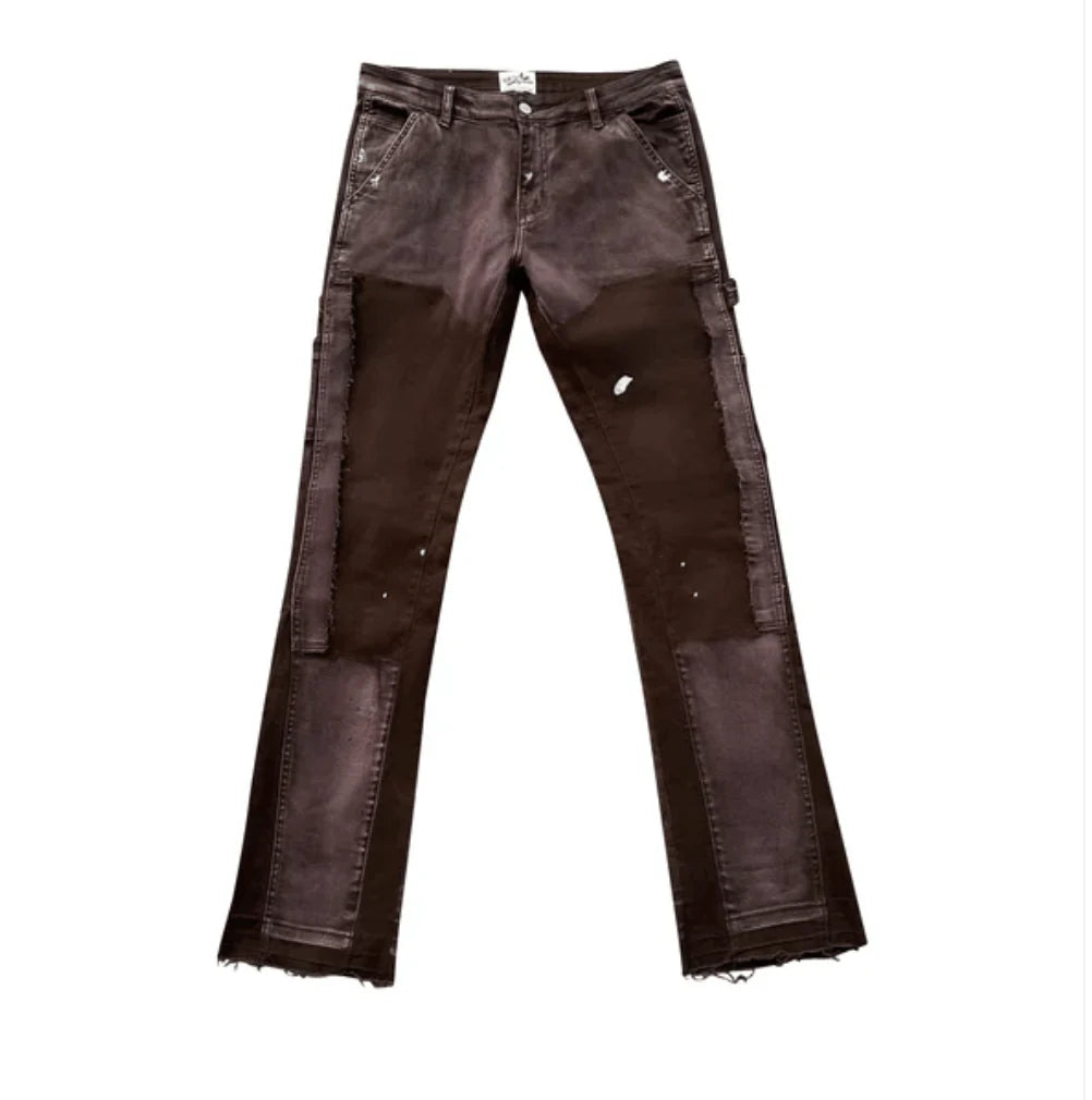 TRIPLE SEVENS DENIM BROWN