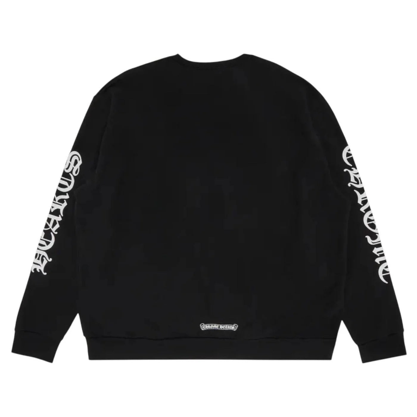 Chrome Hearts Neck Logo Sweatshirt Black