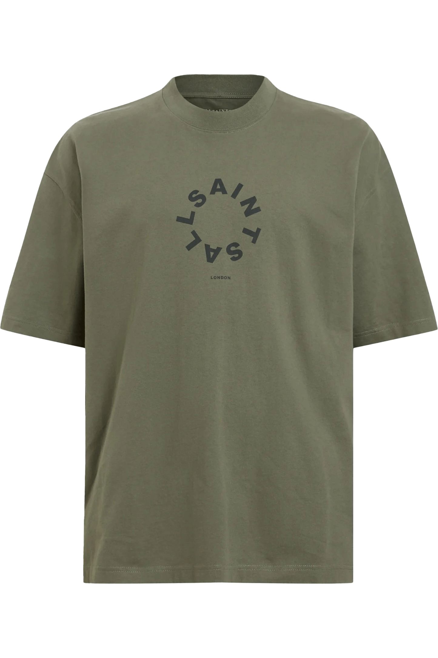 AllSaints Tierra SS Crew Ash Green