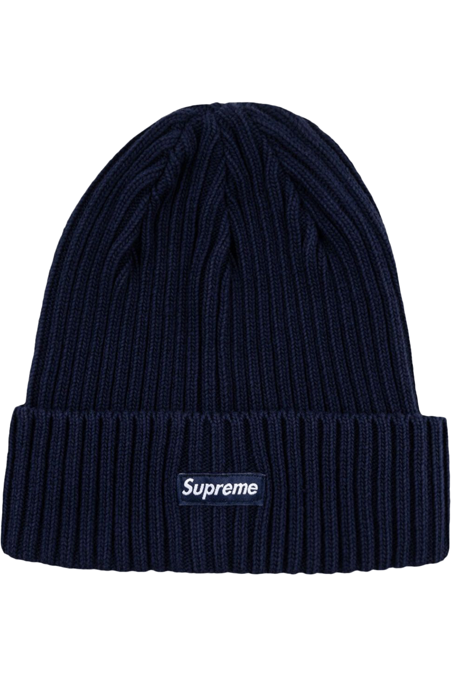 Supreme Overdyed Beanie Navy - Qualité Los Angeles