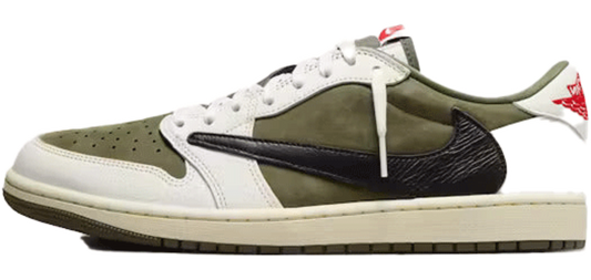 Jordan 1 Retro Low OG SP Travis Scott Medium Olive - Qualité Los Angeles