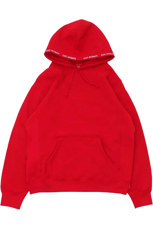 Supreme Channel Hooded Sweatshirt Red - Qualité Los Angeles