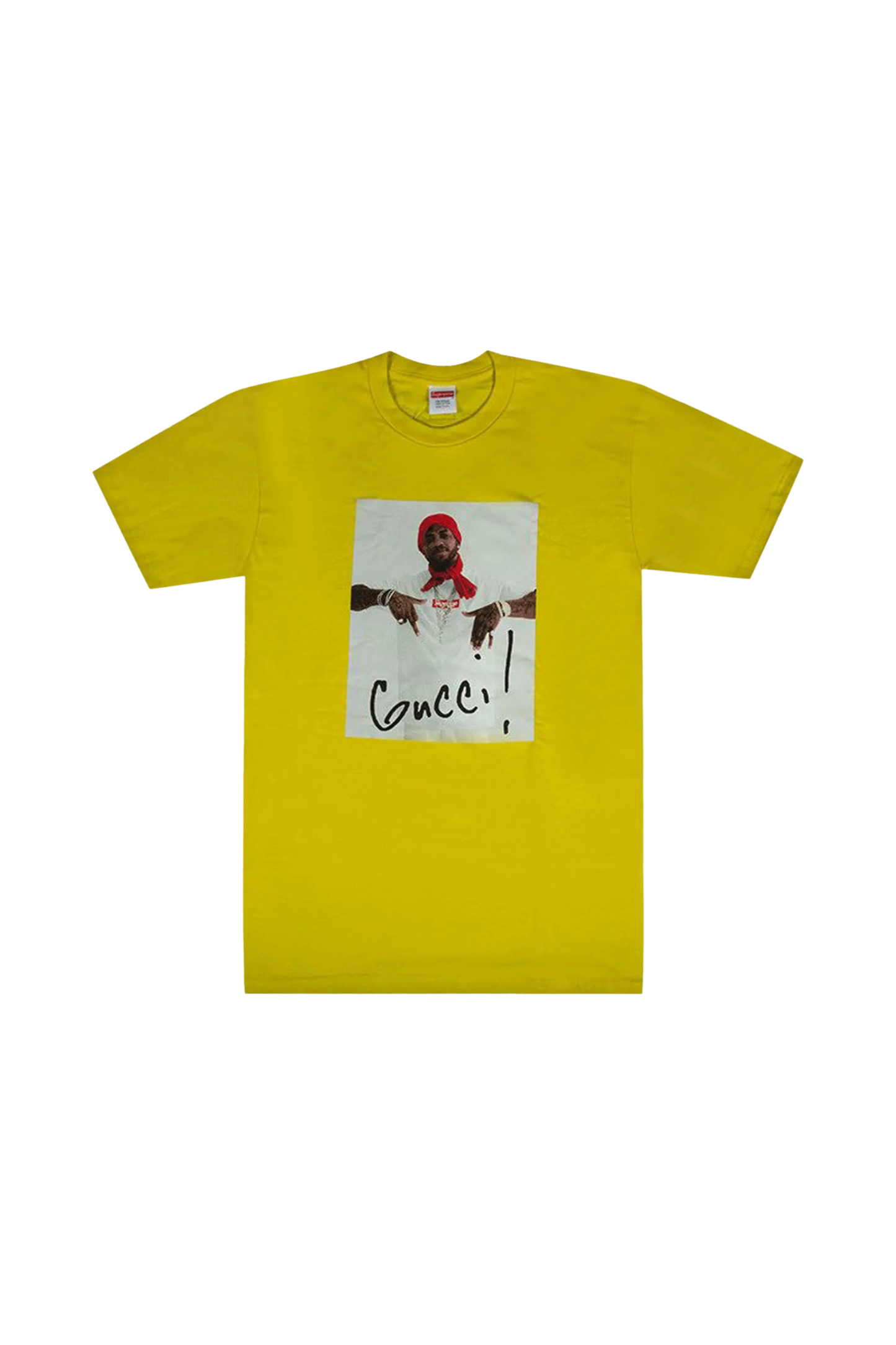 Supreme Gucci Mane Tee Yellow - Qualité Los Angeles