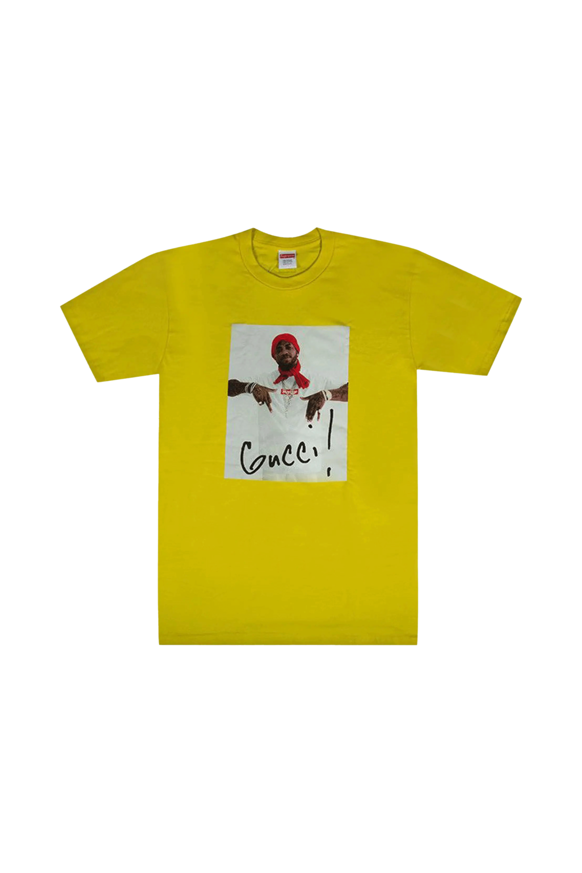Supreme Gucci Mane Tee Yellow - Qualité Los Angeles