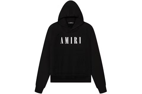 AMIRI Core Logo Hoodie Black/White SS23