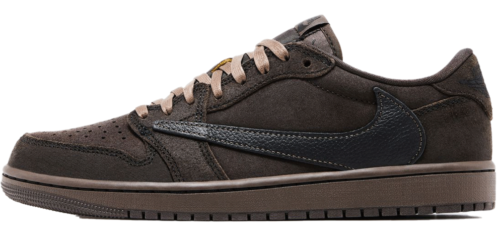 Travis Scott Jordan 1 Low Velvet Brown