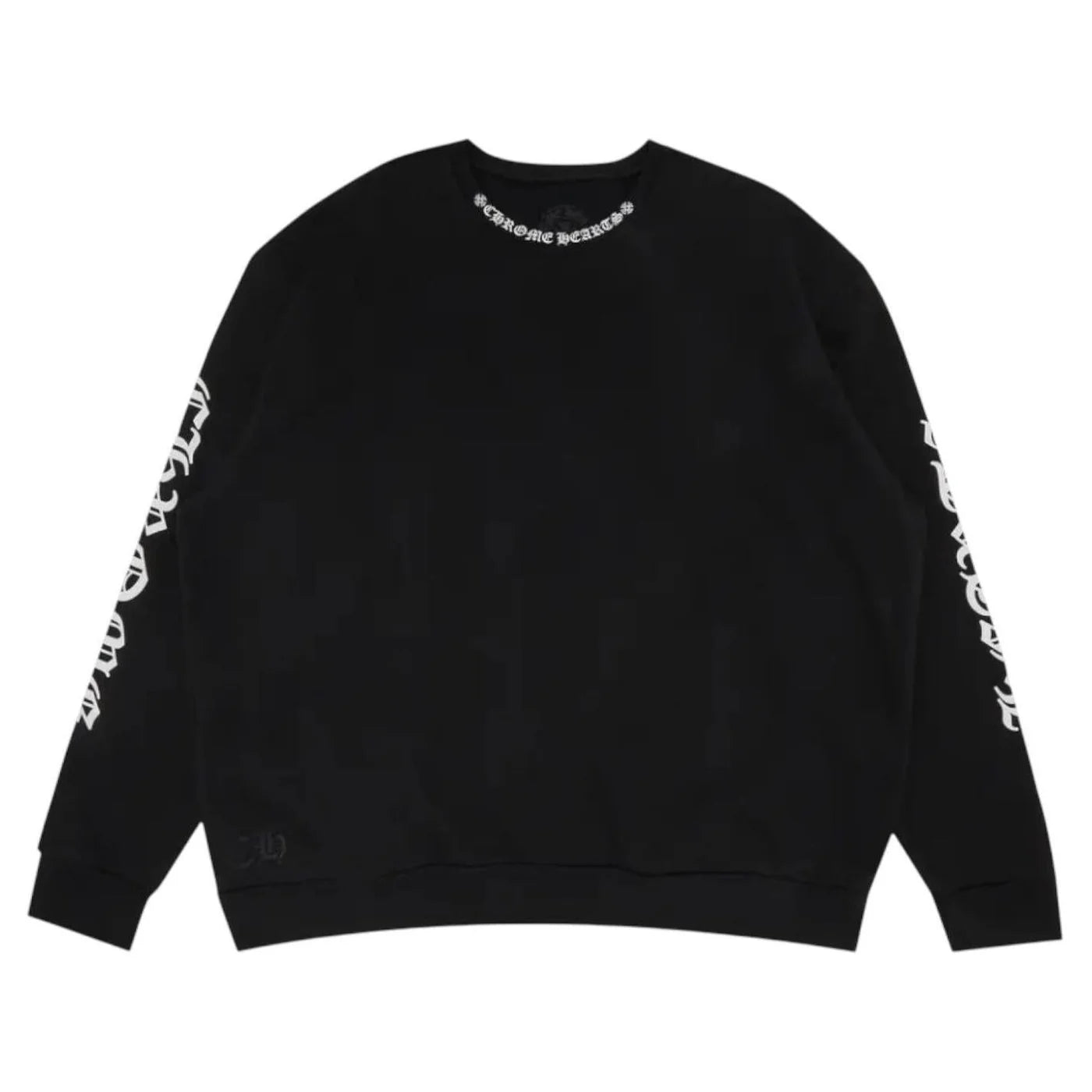 Chrome Hearts Neck Logo Sweatshirt Black