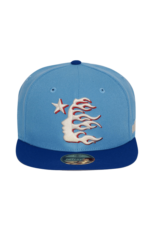 Hellstar Baseball Hat Fitted Baby Blue