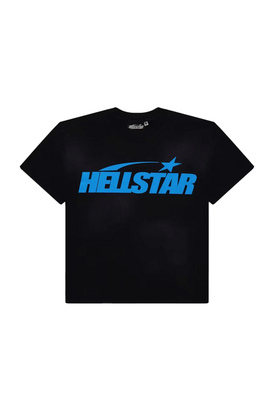 Hellstar Classic Gel T-shirt Black/Blue