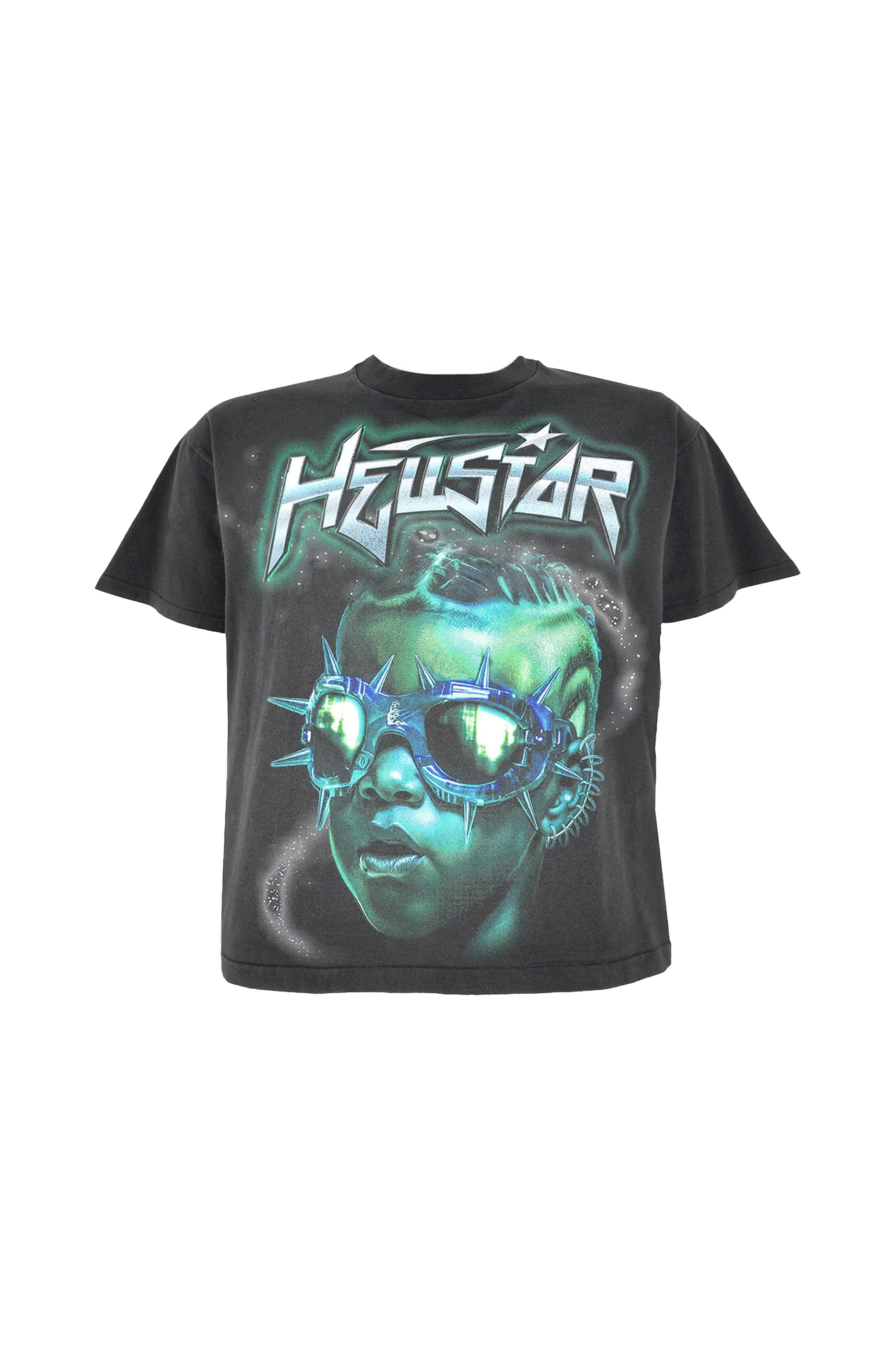 Hellstar The Future T-Shirt Black/Blue