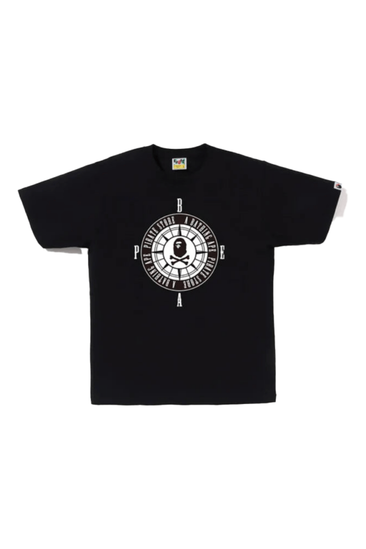 Bape Crossbone Compass Tee Black - Qualité Los Angeles