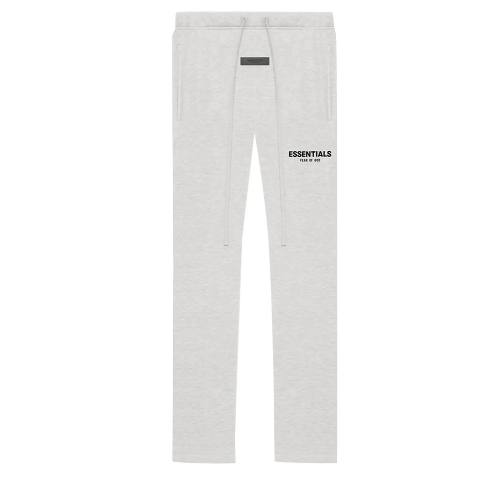 Fear of God Essentials Relaxed Sweatpants 'Light Oatmeal' - Qualité Los Angeles