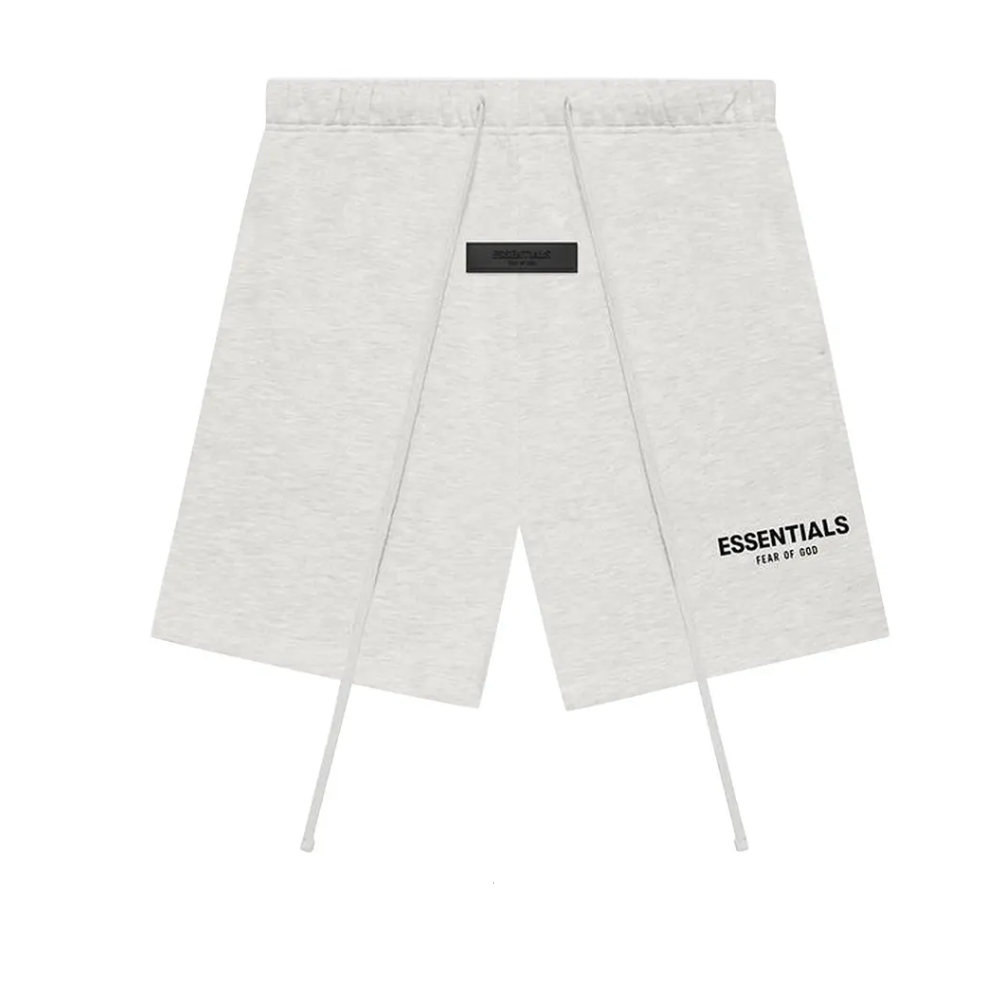 Fear of God Essentials Sweatshort 'Light Oatmeal' - Qualité Los Angeles