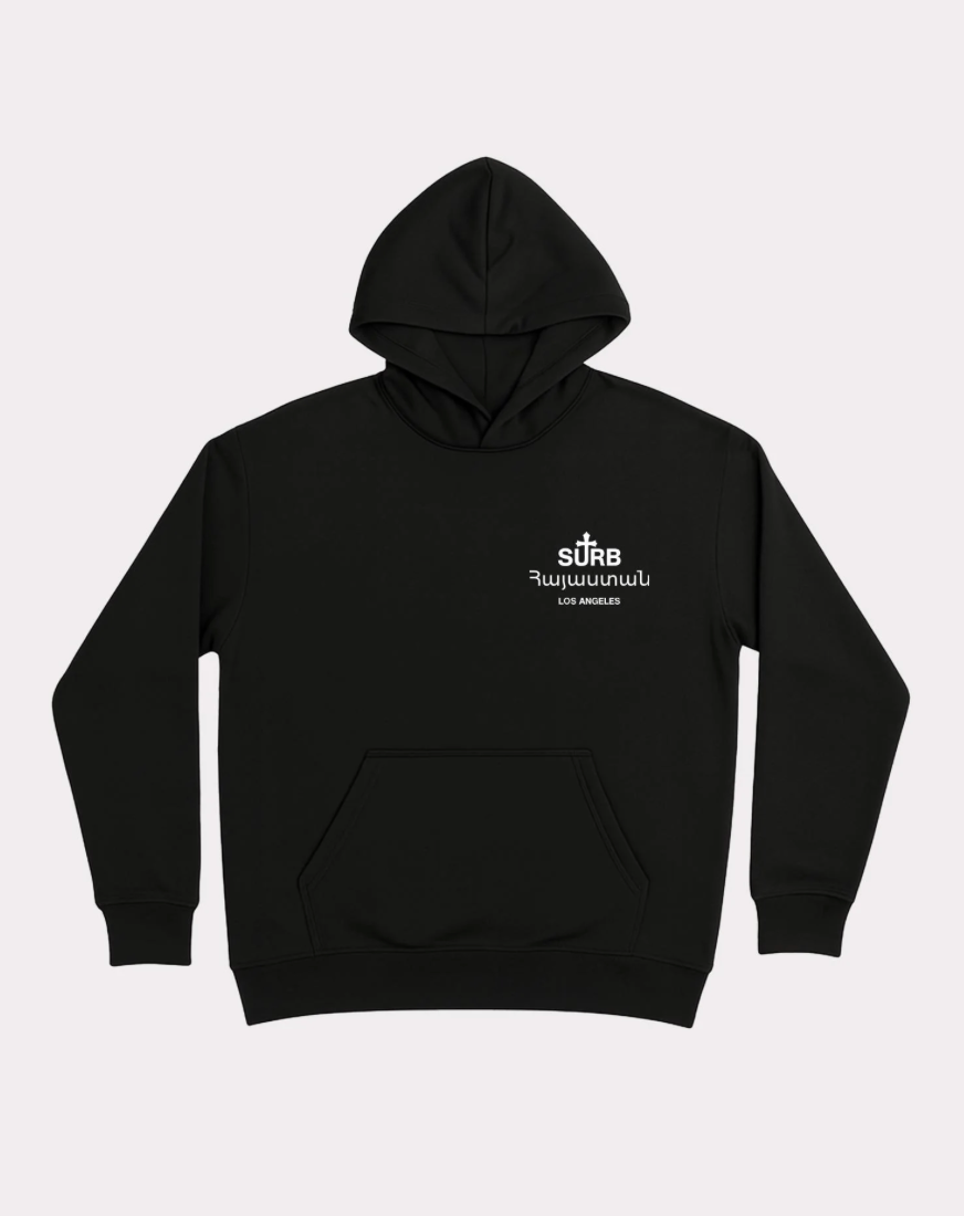 SURB Original Hoodie Black - Qualité Los Angeles