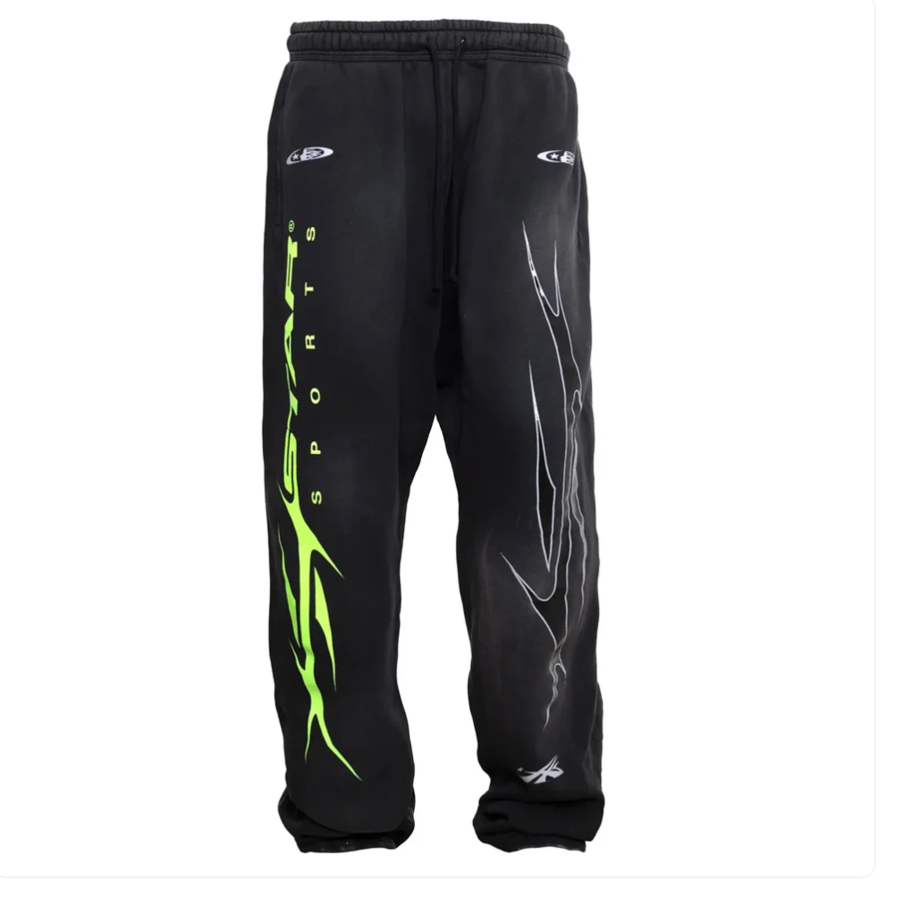 Hellstar P2P Sports Sweatpants Black - Qualité Los Angeles