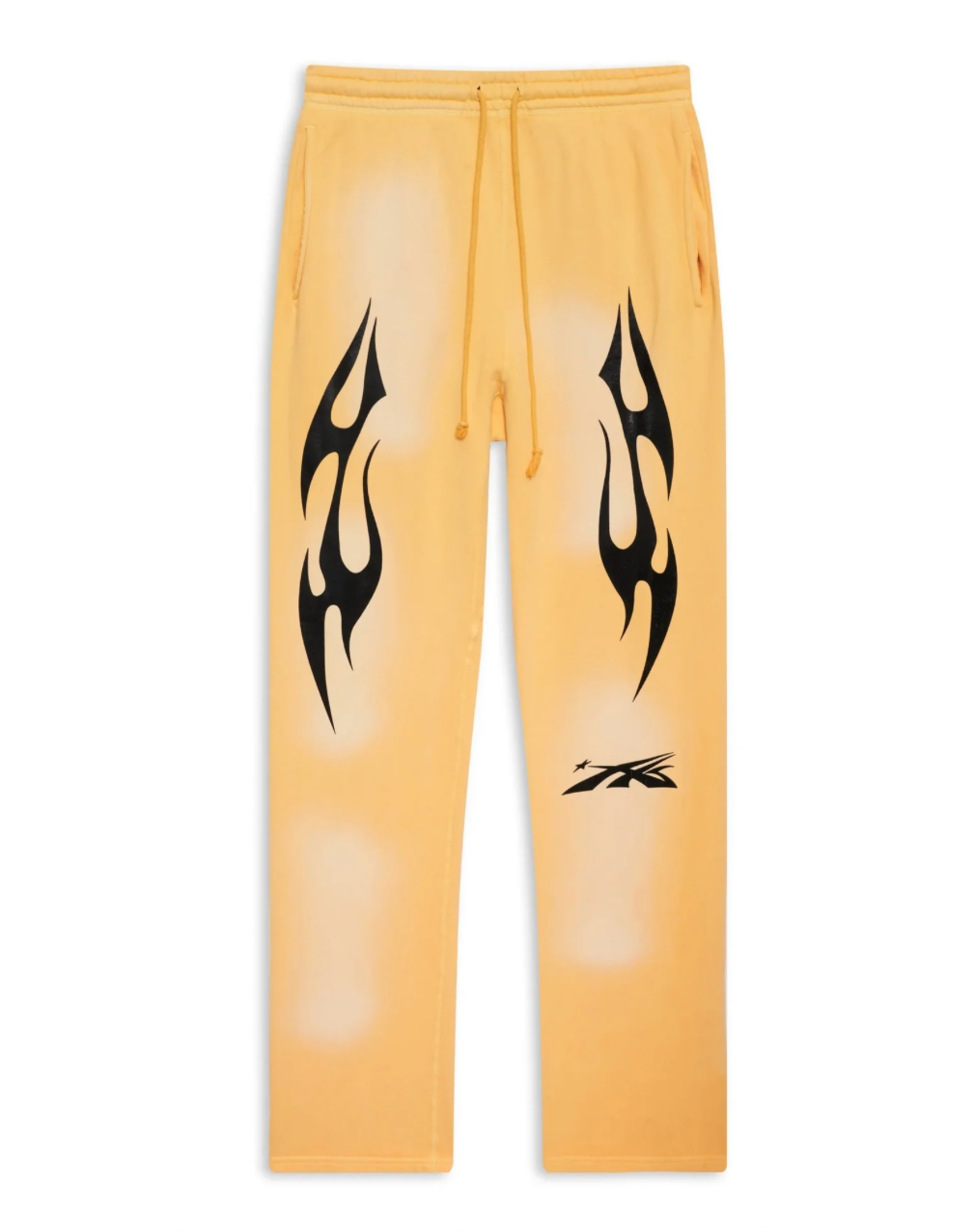 Hellstar Sports Sweatpants Yellow - Qualité Los Angeles