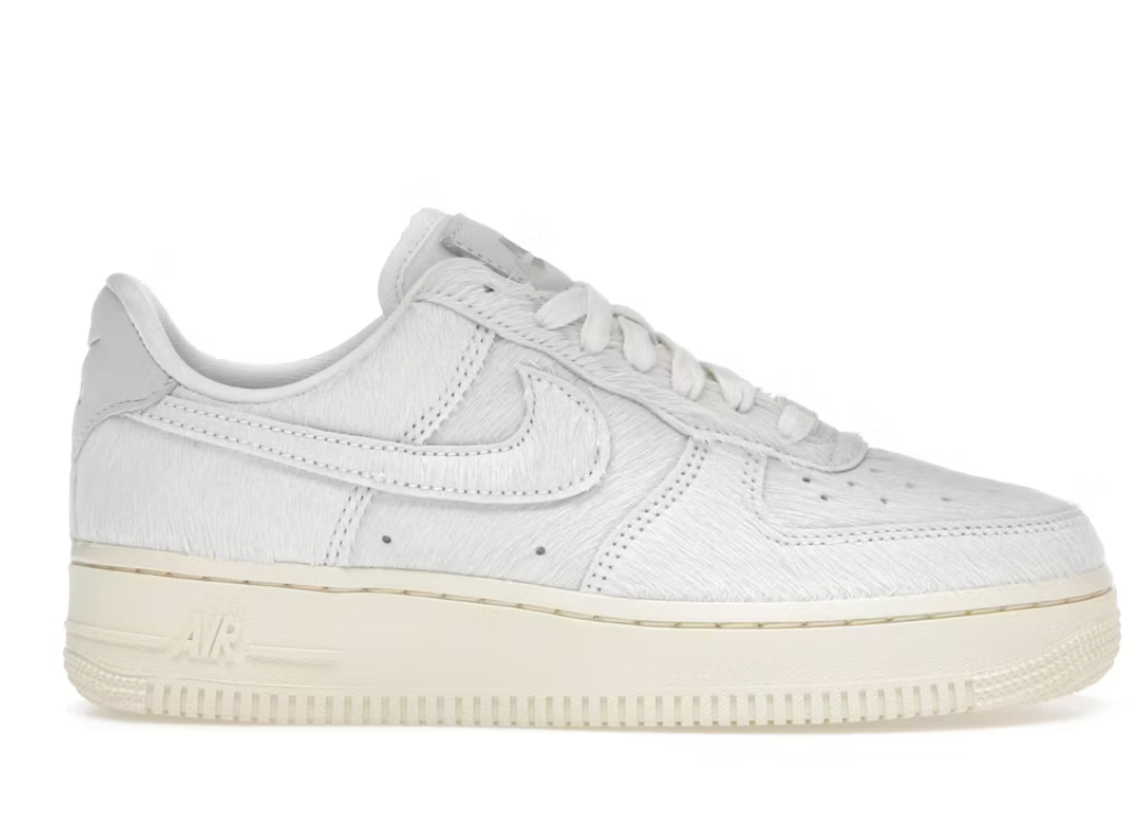 Nike Air Force 1 Low '07 Sail Pony Hair (Women's) - Qualité Los Angeles