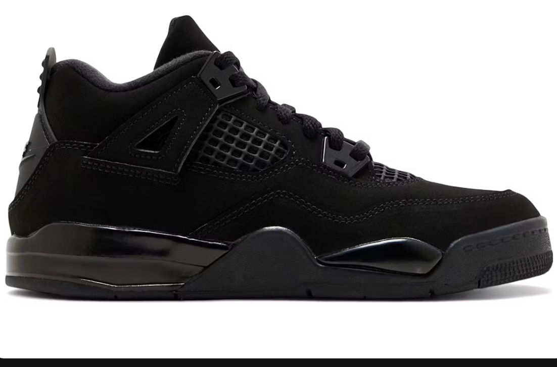 Jordan 4 Retro Black Cat (2025) (PS) - Qualité Los Angeles