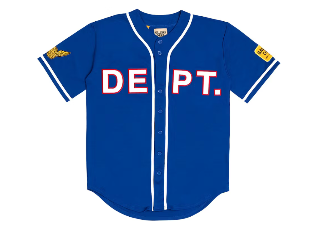 Gallery Dept Blue Echo Park Baseball Jersey