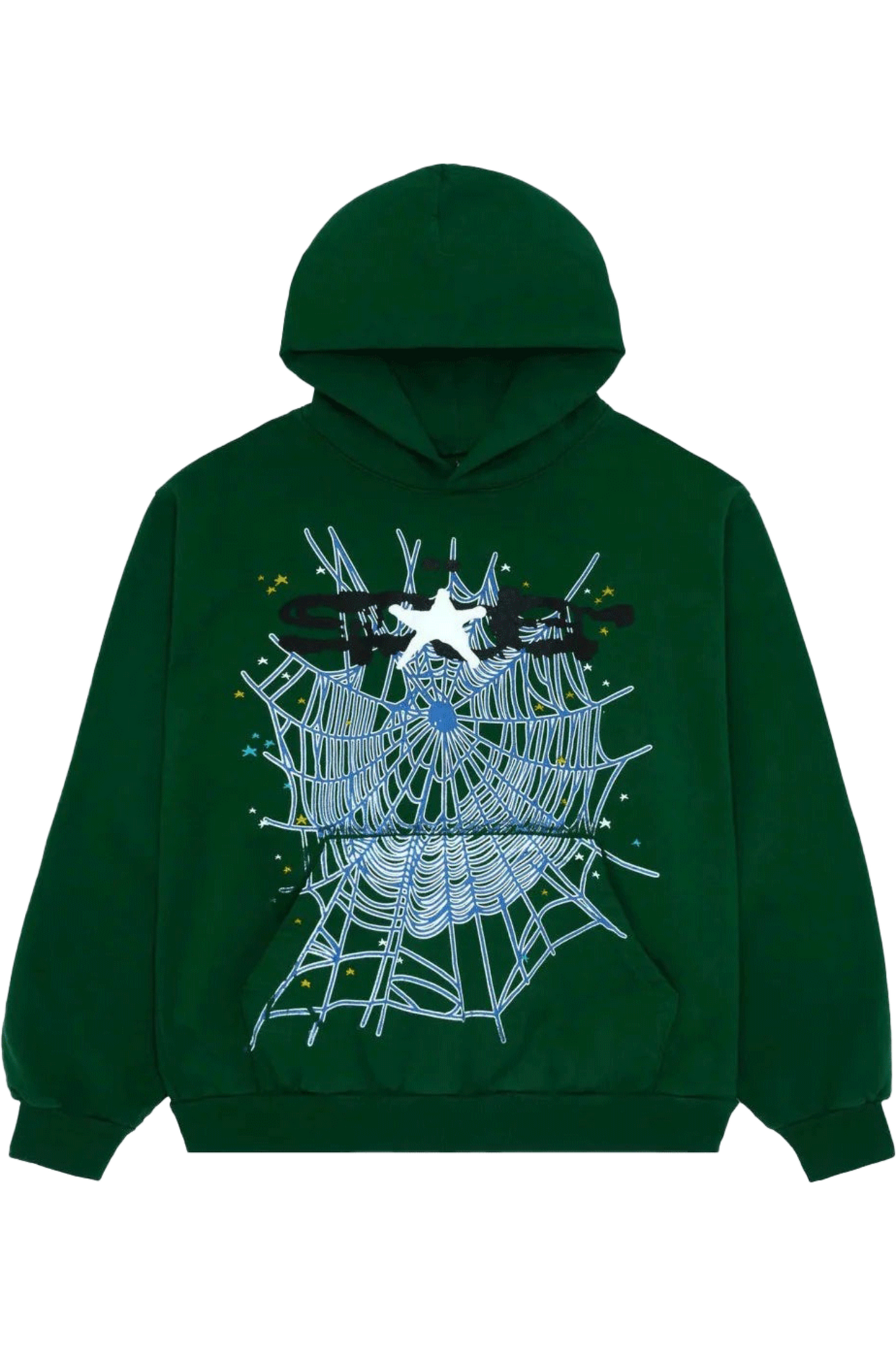 Sp5der Hunter Green Hoodie