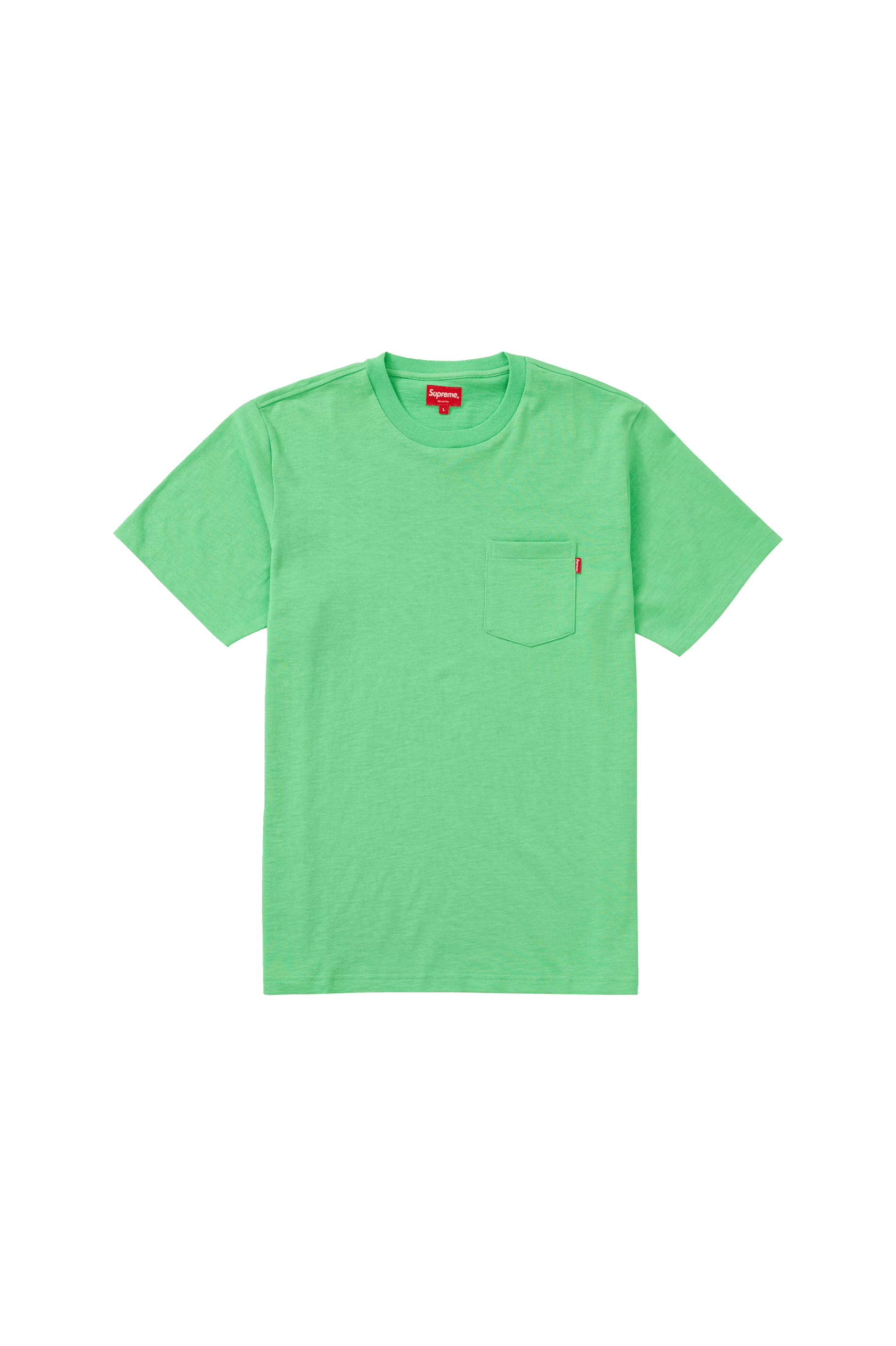 Supreme S/S Pocket Tee Seafoam Green - Qualité Los Angeles