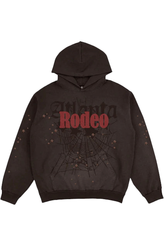 Cactus Jack X Sp5der Rodeo Hoodie Black - Qualité Los Angeles