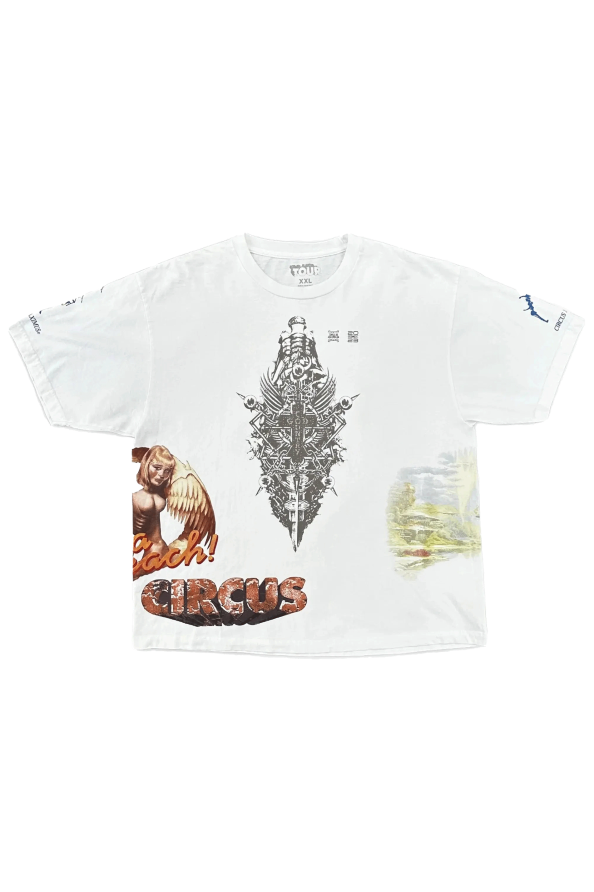 Travis Scott Utopia Telekinesis Tee White - Qualité Los Angeles