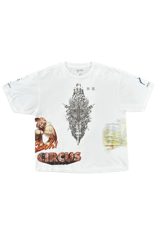Travis Scott Utopia Telekinesis Tee White - Qualité Los Angeles
