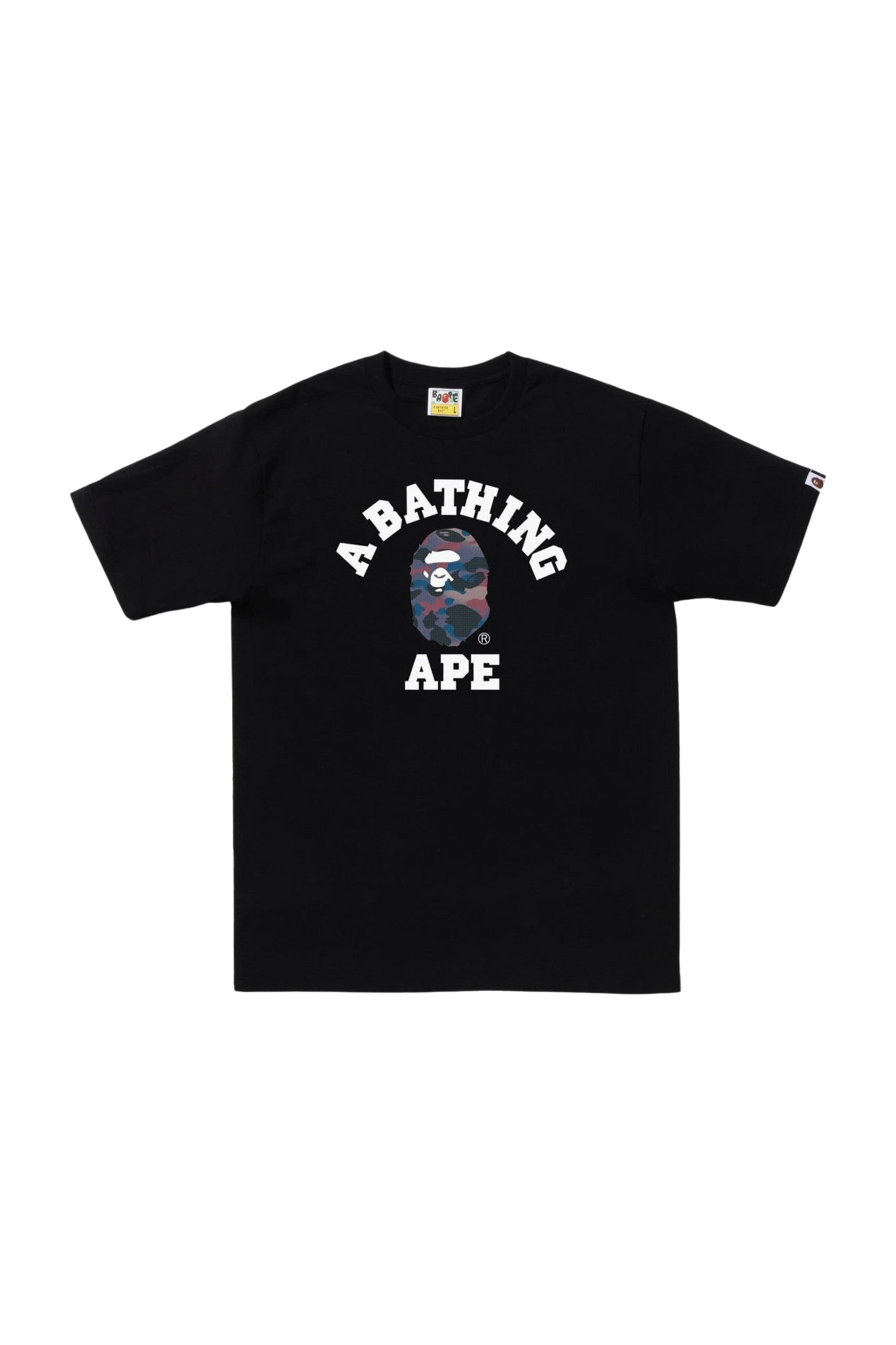 Bape Grid Camo Tee Black - Qualité Los Angeles