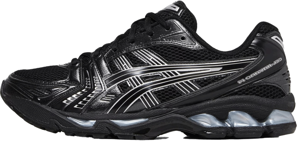 ASICS Gel-Kayano 14 Black Pure Silver