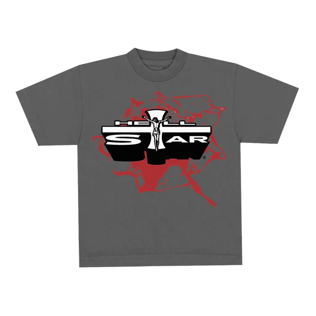 Hellstar Path To Paradise Grey/Red Shirt