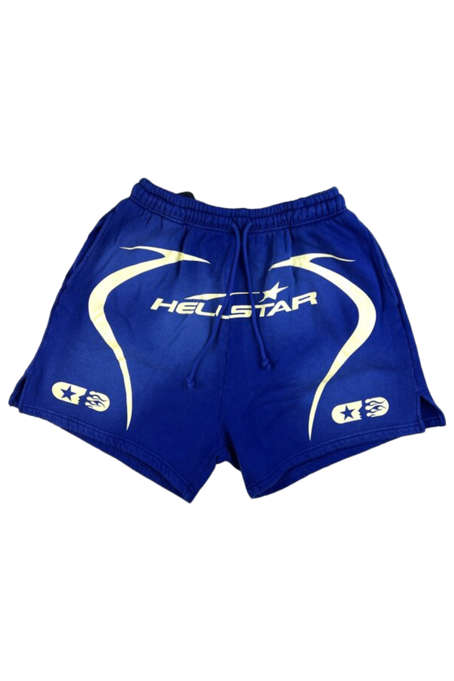Hellstar Warm Up Shorts Blue