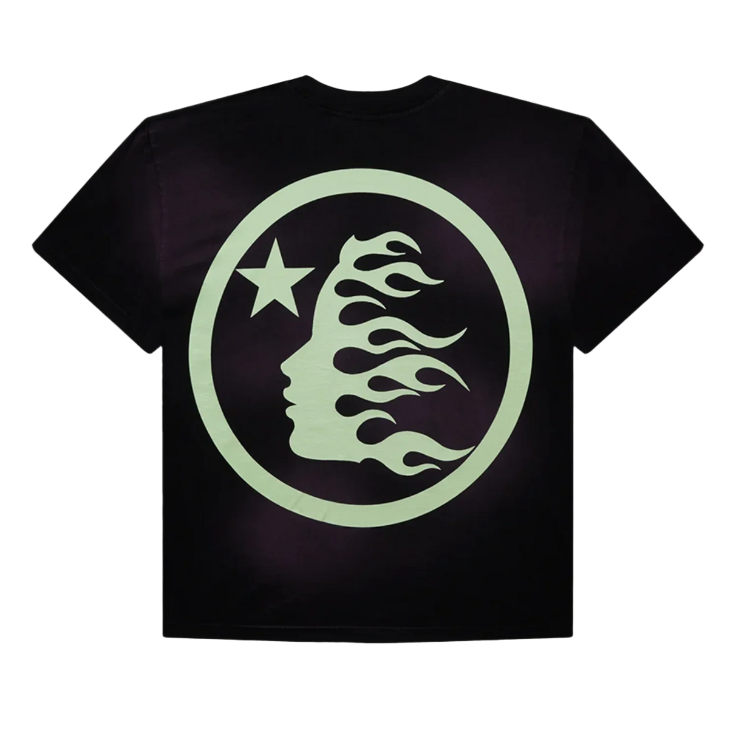 Hellstar Glow in the Dark Sports Logo T-shirt Purple