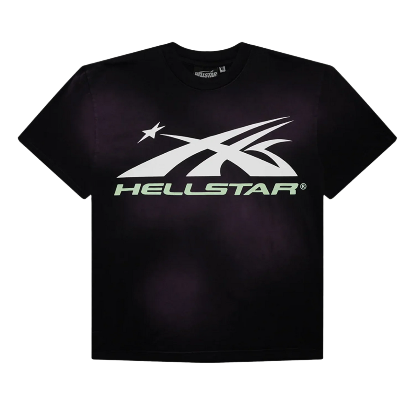 Hellstar Glow in the Dark Sports Logo T-shirt Purple
