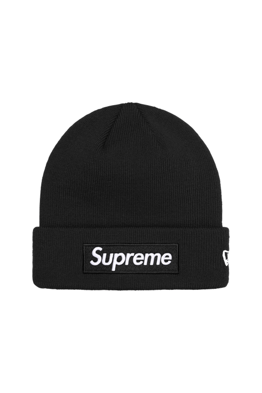 Supreme New Era Box Logo Beanie Black - Qualité Los Angeles