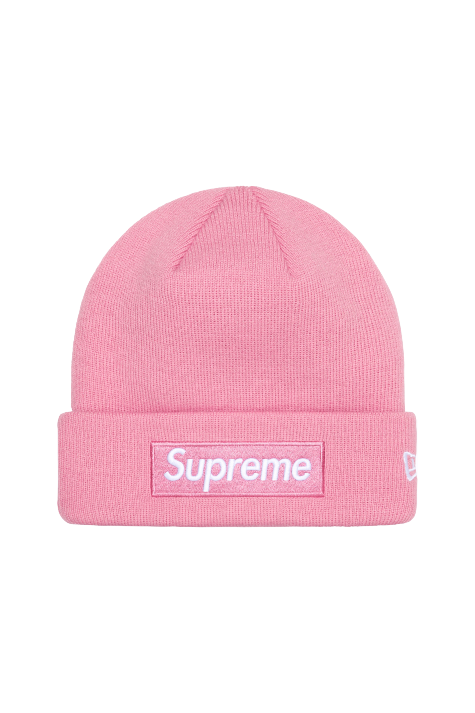 Supreme New Era Box Logo Beanie Pink - Qualité Los Angeles