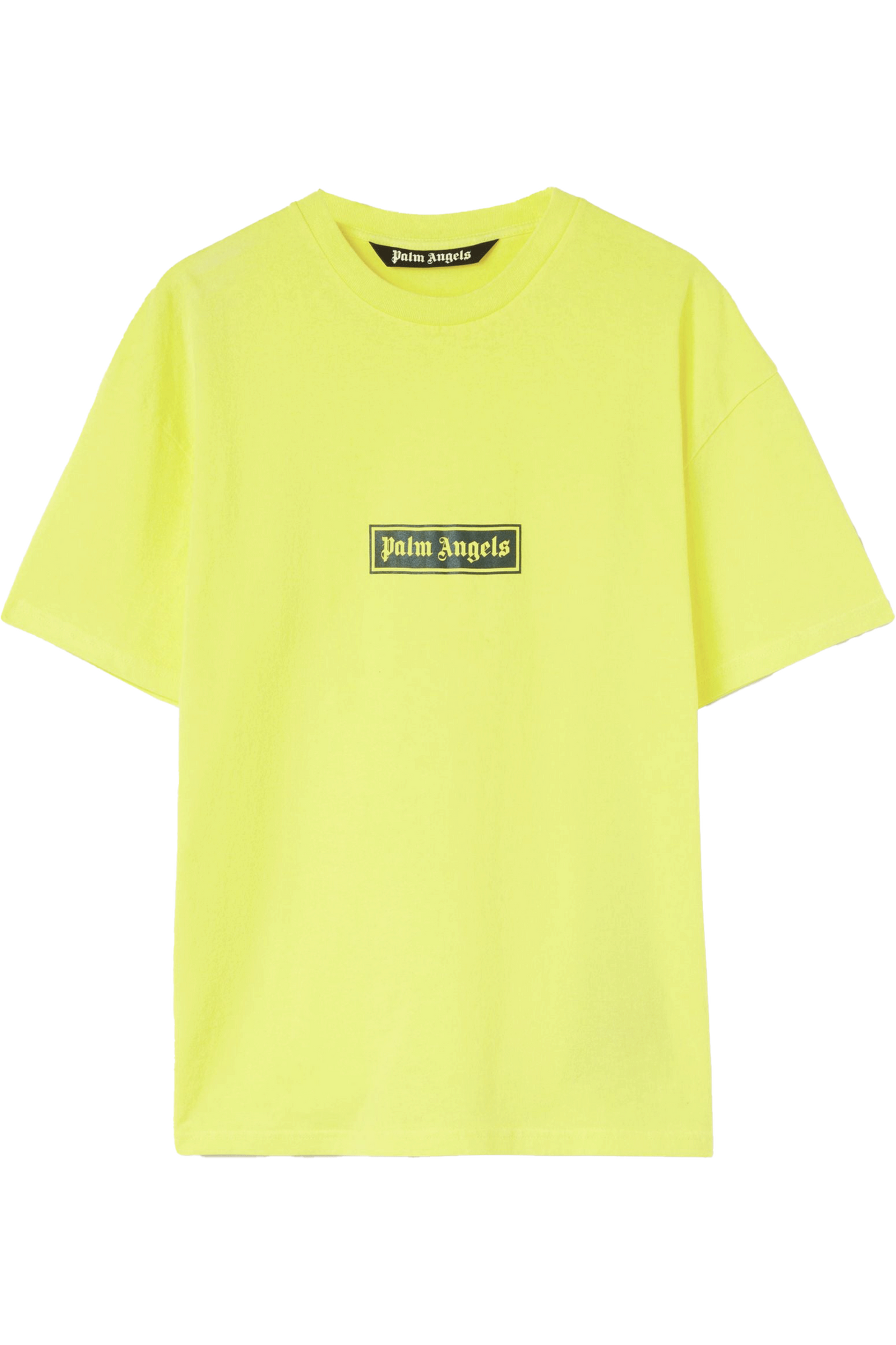 Palm Angels Garmet Dyed Box Logo Yellow