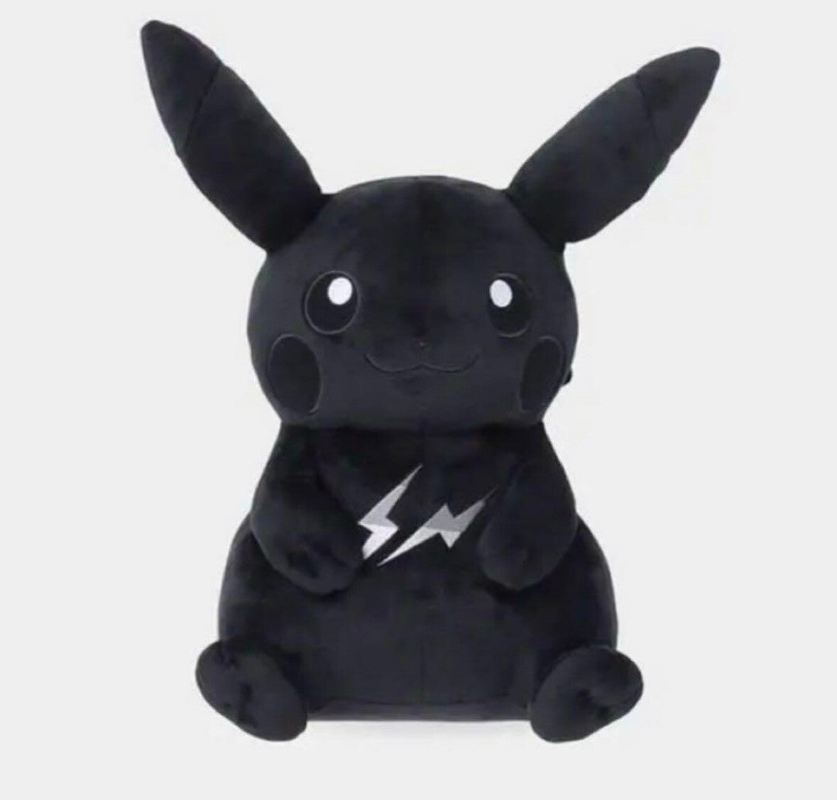 Fragment x Pokemon Pikachu Thunderbolt Project x Sequence Miyashita Park Plush Doll Black L