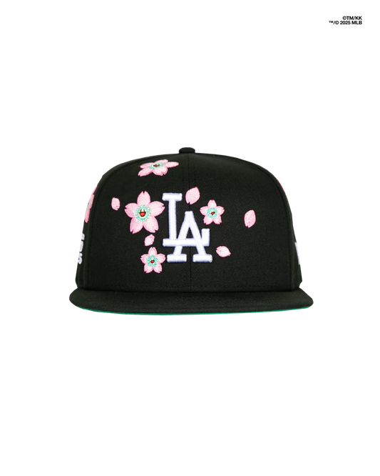 New Era x Takashi Murakami x MLB World Tour Tokyo Series 2025 Snapback Hat Black