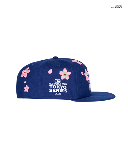 New Era x Takashi Murakami x MLB World Tour Tokyo Series 2025 Snapback Hat Blue