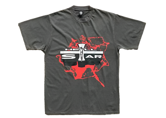 Hellstar Cross Tee Grey